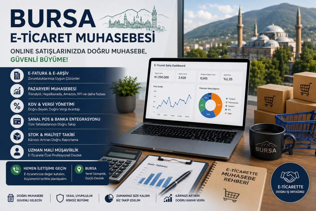 Bursa E-Ticaret Muhasebesi